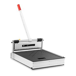 Vinyl und Laminatschneider, manueller Schnitt für 16 mm Stärke, Winkellehre 490 mm und Rollen, ideal für Heimwerker und Profis