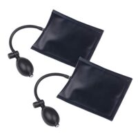 VisLone 4er Pack Air Wedge Bag, Ausrichtungswerkzeug mit 4 Einzelteilen und Smart Air Wedge Bag Pump für präzise Ausrichtung und Nivellierung von Türen, Fenstern, Metall-Lufteinlassventil