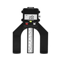 VOANZO Magnetischer digitaler Höhenmesser, 80 mm, Mini-Höhenmesser, Tiefenmesser für Sägetisch, Dickenmesser für Holzbearbeitung, Bau, Heimdekoration