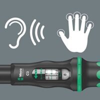Wera Click-Torque C 3 Drehmomentschlüssel mit Umschaltknarre in Schwarz und Grün, ideal für Heimwerker zum sicher und präzise arbeiten