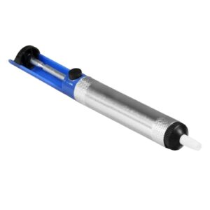 Entlötsaugpumpe mit Teflonspitze und Aluminium-Konstruktion für effektive Entlötung von Lötverbindungen
