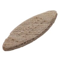 Wolfcraft 50 Verbindungsplättchen Größe 0, hochwertiges Werkzeug für Flachdübelverbindungen herstellen, passend für Holzverbindungen mit Multiholzfräse, stabile und langlebige Konstruktion aus Buchenquerholz
