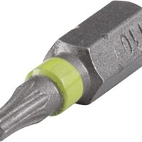 Wolfcraft Schraubenspitzen Set, TORX T 10, hochwertige S2-Stahl Spitzen, professioneller Einsatz, 3 Stück