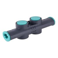 Einhandzwingen-Adapter von wolfcraft - Verbindet zwei Einhandzwingen zu einer Langen, erreicht Spannweiten bis 2 m
