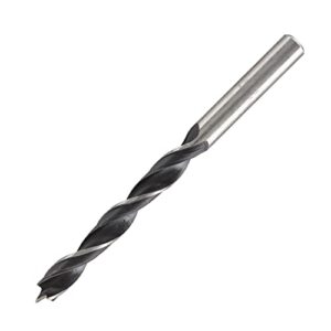 Wolfcraft Holzspiralbohrer, Ø 3 mm I 7603010 I Für Bohrungen in Weichholz - Hochwertiges Werkzeug für Heimwerker mit selbstschneidender Zentrierspitze und Vorschneider