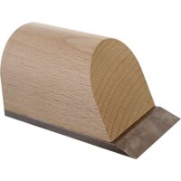 Holzreparatur Werkzeug, Handhobel zum Entfernen von Astfüller und Holzkitt, hochwertiger Stahlklinge und Buchenholzgriff, ideal für Senioren und Menschen mit körperlichen Einschränkungen