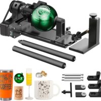 Laser-Rotationsgerät für Lasergravierer, Walzenrotation, Futterrotation, Kugelgravurmodul und Ringgravurknopf