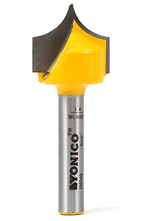 YONICO Rundfräser mit 5/16 Zoll Radius und 1/4 Zoll Schaft für hochpräzise Ergebnisse bei der Bearbeitung von Holz und anderen Materialien.