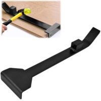 Hochwertige Zugeisens für Laminatverlegung, mit Amboß und Filzschutz, ideal für fugenfreie Verlegung von Holzfußbodenlaminaten.