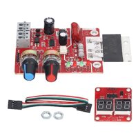 Ergänzte Steuerungseinheit für Punktschweißen mit STM8-Mikrocontroller, digitaler Stromsteuerung und professionellen Teilen.