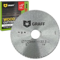 Winkelschleifer Trennscheibe 125 mm für Holz, Sperrholz, Laminat und mehr, super feiner Schnitt von 2 mm, geeignet für verschiedene Sägearten