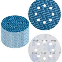 Schleifscheiben 125mm Klett Schleifpads für Schleifmaschine Exzenterschleifer Poliermaschine Diamant-Antiblockierungs-Wärmeableitungsentwurf