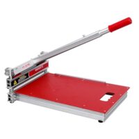 17mm Laminatschneider Pro, Vinylschneider für LVP, SPC, WPC, Bambus und Parkett, 0°-45° Winkelschnitt, Wolframstahlklinge, staubfrei, ergonomisch, Profi-Werkzeug für Bodenbeläge