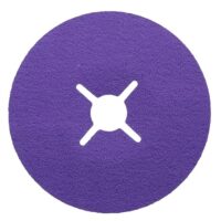 3M Cubitron 3 Fiberscheibe 1187C, 80+, 125 mm x 22 mm, Slotted, 25/Bag - Hochleistungs-Schleifhilfsmittel mit außergewöhnlicher Abtragsrate und stabilen Konstruktion