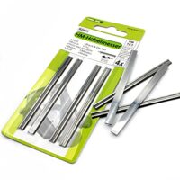 Hochwertiges Hartmetall-Messer für Bosch Elektrohobel Hobel PHO 15-82, PHO 2-82 oder PHO 2000 - ideal für Heimwerker und Hobbyisten