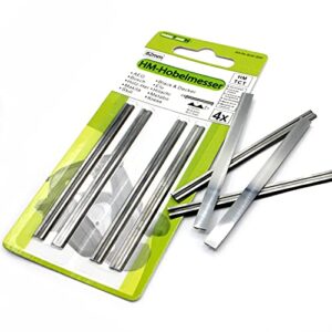 Hochwertiges Hartmetall-Messer für Bosch Elektrohobel Hobel PHO 15-82, PHO 2-82 oder PHO 2000 - ideal für Heimwerker und Hobbyisten