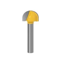 Hochwertiger Fräser mit 6 mm breitem Schaft und Kugelkopf für das Fräsen von Holz, ideal als Cuter Cove für präzise Schnitte