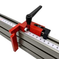 Führungsschiene Stop für Holzbearbeitung, Typ 75, Aluminiumlegierung, Rutsche Locator, T-Slot Stop Gerät
