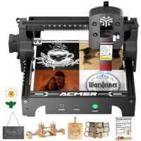 Ergänzung einer Lasergravurmaschine für DIY-Projekte, ideal für Einsteiger und erfahrene Fachleute gleichermaßen. Mit 6 Watt Leistung und ultrafeinem Laserfokus von 0,06 mm bietet sie höchstmögliche Genauigkeit und Geschwindigkeit.