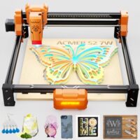 Laser Cutter Graviermaschine für DIY-Projekte, Bildung und Unterricht, hohe Gravurgenauigkeit, leistungsstarke Schneidfähigkeit, sicherer Betrieb