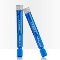 Diamantbohrer für harte Fliesen und Keramik, ideal für Glas, Feinsteinzeug, Marmor und Granit