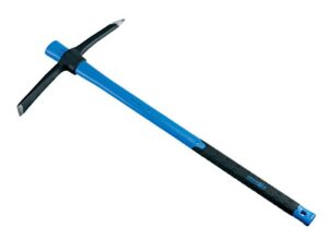Spitzhacke mit Fiberglass-Griff für Gartenarbeiten und Heimwerken, 1500 Gramm schwer