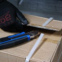 BGS 50625 Abbrechmesser, extra schwere Ausführung, Klingenbreite 25 mm, universales Messer für Heimwerker