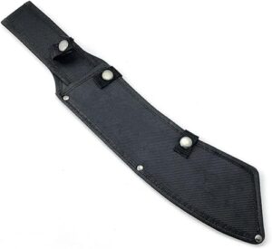 Nylon Messerscheide mit Gürtelschlaufe für Outdoor-Messer, Holzhackmesser und Machete