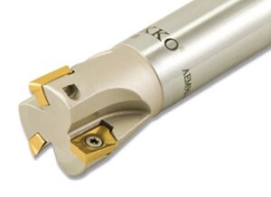 Hochwertiger Wendeplatten-Schaftfräser aus Silber mit langem Serviceleben, ideal für Heimwerker und Profis