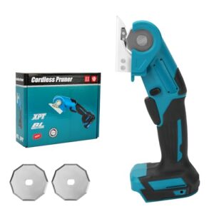 Akku-Universalschere für Ma-kita Akku 18V Li-Ion, elektrische Schere mit Sicherheitssperre und Schnittgeschwindigkeit von 300 U/min, ideal für das Handwerk zum Schneiden von Karton, Leder, Teppich, Topfpflanze und Blumen