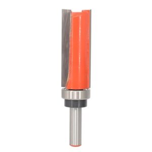Hochwertiger Bündigfräser 8 mm Schaft für Holzbearbeitung, Kugellager Oberfläche, glatte Kanten erzeugen