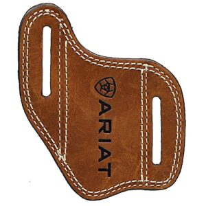 Ariat Messerscheide aus hochwertigem Leder, schwarz, modernes Design, perfekte Aufbewahrungsmöglichkeit für Werkzeuge