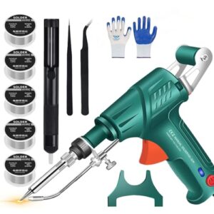 Komfortables und präzises Schweißen mit dem Ayyecoeeye Welder 3-in-1 Handheld Laser Schweißgerät, geeignet für alle Metalle, einschließlich Entrostung und Schneiden von Metall mit fünf Volumen Ersatz Draht (Grün)
