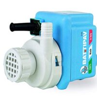 BATTIPAV S3 Wasserpumpe für Steinsägen, 1560 L/H Leistung, Kabellänge 2m, wartungsfrei und leicht handhabbar
