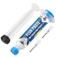 Hochwertiges No-Clean Flussmittel für SMD Löten, Paste Flux für elektronische Industrie, hohe Fließeigenschaft und moderate Viskosität