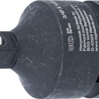 Kraft-Steckschlussel-Adapter mit Innenvierkant 20 mm und Außenvierkant 12,5 mm für Hand- und Schlagschrauberbetrieb