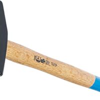 Der BGS Diy 1858 Schlosserhammer ist ein Werkzeug für Heimwerker und Profis mit geschmiedetem Kopf und schwarzer Lackierung, ideal für DIY-Projekte