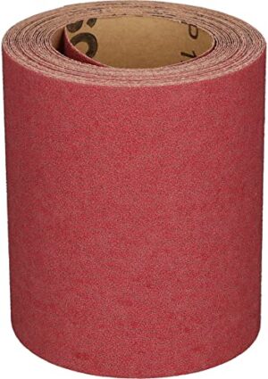 Hochwertige BOSCH Schleifrolle Rot 93mm x 5m K120 für Heimwerker und Profis, hochpräzise Schleifarbeitsmedien und robuste Konstruktion