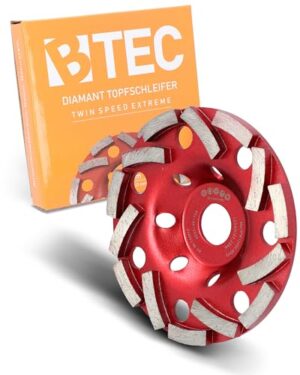 Hochwertiger Diamant Schleiftopf für professionellen Einsatz bei Beton, Naturstein und mehr