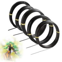 Basteldraht für Bonsai - eloxierter Aluminiumdraht, flexibel und ideal für die Pflege von Bonsai-Pflanzen