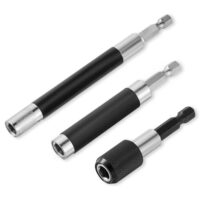 Schnellwechsel Bithalter mit magnetischer Verlängerung, 1/4" Sechskantschaft, für Bohrer und Treiber Bits