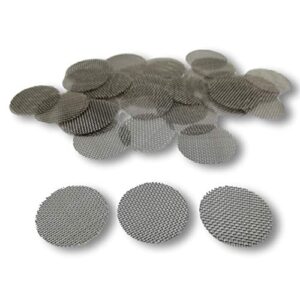 Black Leaf 200 Stahlsiebe D 20mm - Einlegesiebe für Pfeifenreinigung mit effektiver Reinigungsquelle und einfachem Wiederaufnahmeverfahren