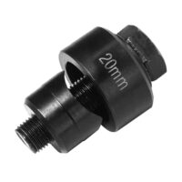 Blechlocher Lochstanzer Schraublochstanzer 20 mm Blechstanzer mit Sechskantadapter für Küchenarmaturen, Spüle, Stahlplatte, Edelstahl, Metall