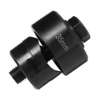 Blechlocher Lochstanzer, Schraublochstanzer 35 mm mit Sechskantadapter für Küchenarmaturen, Spüle, Stahlplatte und Edelstahlplatten