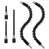 Cozihom Bohrverlängerungs-Set mit 1/4 Zoll Bohrerverlängerungswelle und Schnellwechsel-Magnetschraubendreher-Bithalter für verschiedene Maschinen