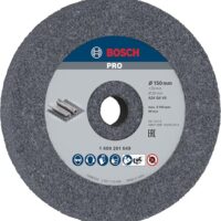 Bosch 1x PRO Grinding Longlife Scheibe mit 20-mm-Bohrung für Doppelschleifmaschine, ideal zum Schleifen von Metalloberflächen