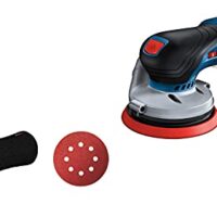 Bosch Akku-Exzenterschleifer GEX 18V-125, leistungsstarkes Werkzeug für Heimwerker und Profis, ergonomische Handauflage und Griff, bürstenloser Motor und Bosch Professional 18V-System