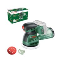 Bosch Akku-Exzenterschleifer UniversalOrbit 18V-20 für Schleifen von Holzoberflächen, lasierten und lackierten Oberflächen, mit 125 mm Durchmesser und 18 Volt System