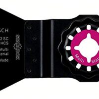 Bosch Haus und Garten Schaber für Multifunktionswerkzeuge Starlock ATZ 52 SC, Schwarz, 26 x 52 mm