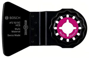 Bosch Haus und Garten Schaber für Multifunktionswerkzeuge Starlock ATZ 52 SC, Schwarz, 26 x 52 mm